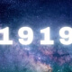 Meaning of the number 1919