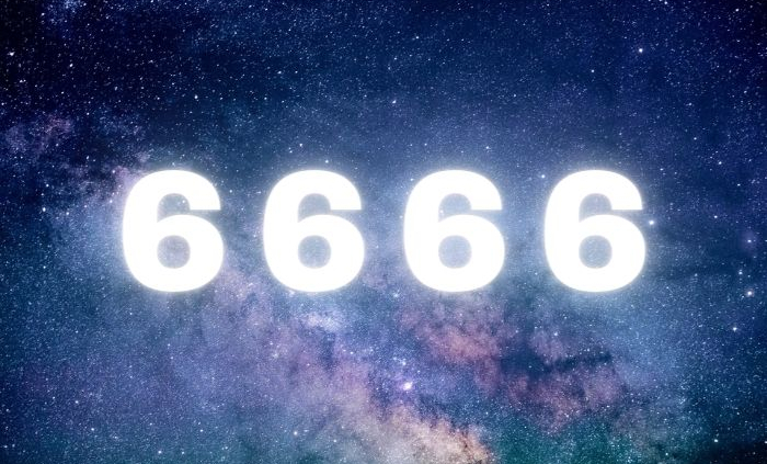 Meaning of the number 6666
